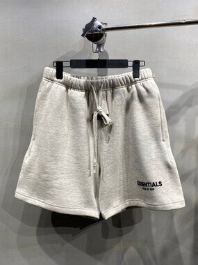 White Oatmeal Essesntial Shorts